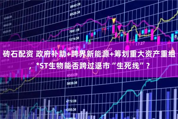砖石配资 政府补助+跨界新能源+筹划重大资产重组,*ST生物能否跨过退市“生死线”?